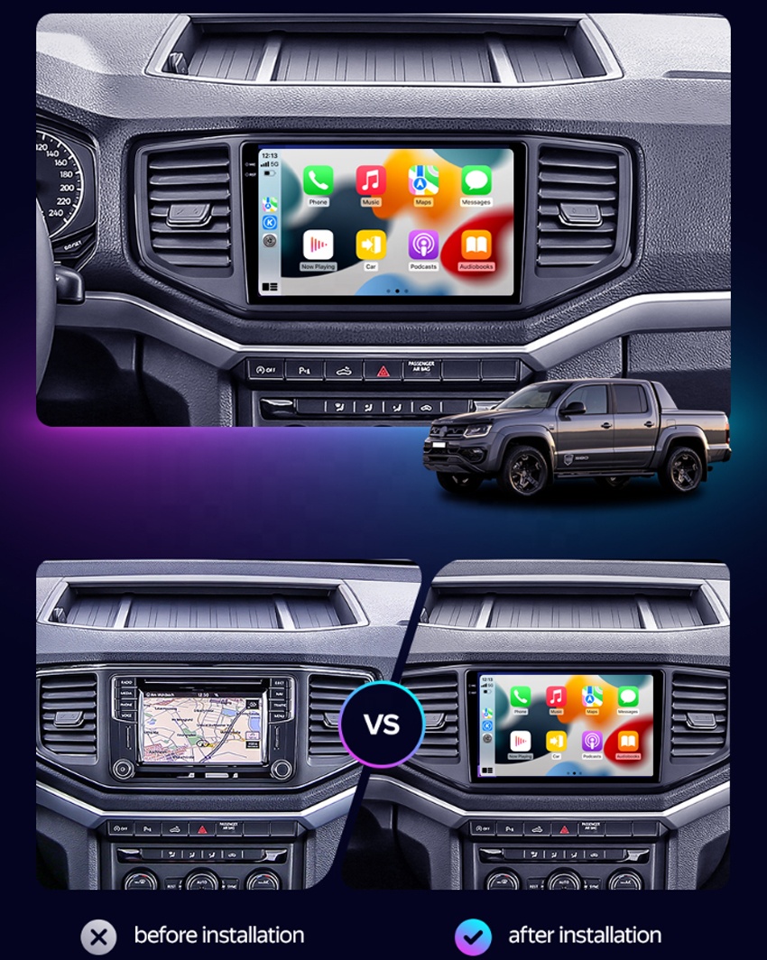 Volkswagen Amarok2016-2020 Car Stereo Radio Android Player GPS Navigation Carplay - Image 2