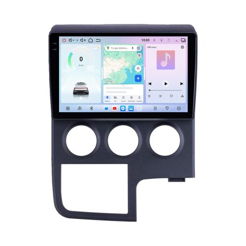 Android 15 Multimedia Player Car GPS Navigation Radio Player Screen CarPlay for Toyota Hiace 2019-2022 Auto Stereo DSP