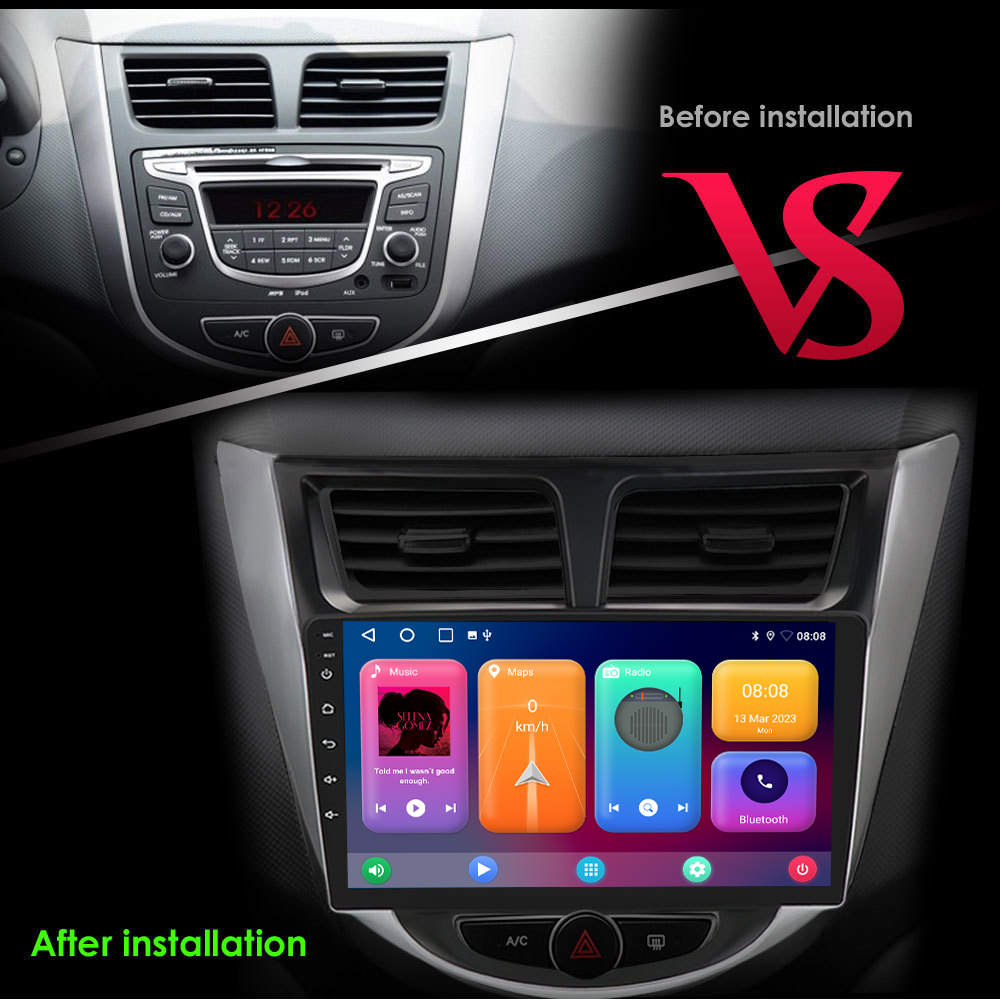 Hyundai Accent 3 2006-2011 android multimedia player - Image 3
