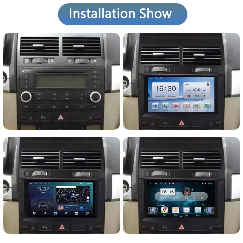 VW Touareg 2003–2010 4GB+64GB 9-Inch Android Multimedia - Image 4
