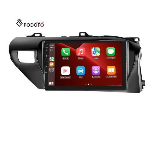 10” Android Car Radio Wireless Carplay Android Auto GPS RDS WIFI HIFI for Toyota Hilux 2016-2018